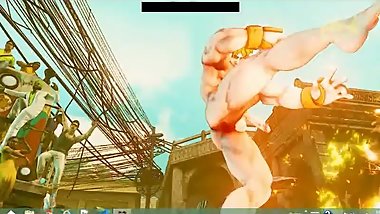 Street Fighter V Arcade Edition Nude Battles #25 Nude Ibuki vs Nude Ken