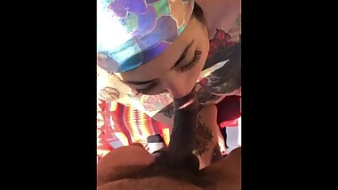 Japanese Model Gets Mouth Fucked On Island