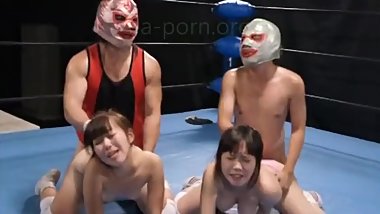 Japanese mixed tag team wrestling 2